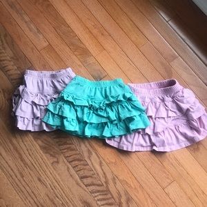 Bundle of 3 Hanna Andersson skirts